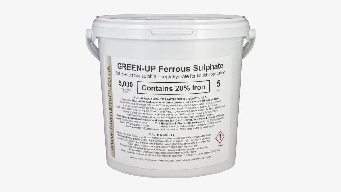 using ferrous sulphate